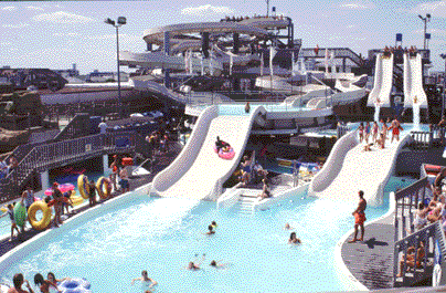 Giant Gang Slide and Little Gang Slide