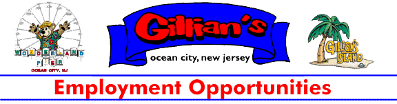 Welcome To Gillian's On-Line Application